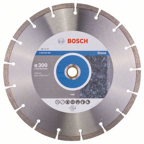 Bosch - Diamantové řezné kotouče Standard for Stone pro stolní a benzinové pily