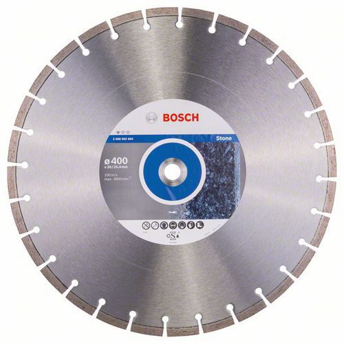 Bosch - Diamantové řezné kotouče Standard for Stone pro stolní a benzinové pily