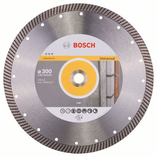 Bosch - Diamantové řezné kotouče Best for Universal Turbo pro stolní a benzinové pily
