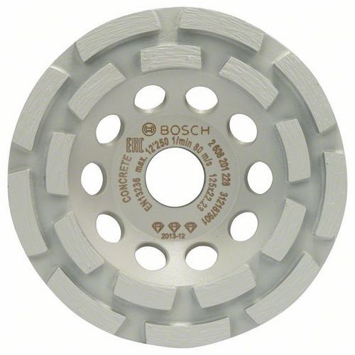 Bosch - Diamantový hrncový kotouč Best for Concrete 125 x 22,23 x 4,5 mm, 18 segmentů