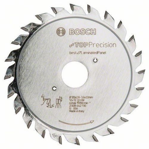 Bosch - Předřezové kotouče pro formátovací okružní pily Top Precision Laminated Panel