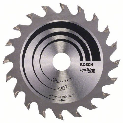 Bosch - Pilové kotouče Optiline Wood pro ruční okružní pily