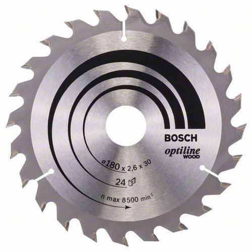 Bosch - Pilové kotouče Optiline Wood pro ruční okružní pily