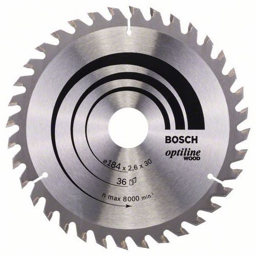 Bosch - Pilové kotouče Optiline Wood pro ruční okružní pily