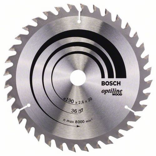 Bosch - Pilové kotouče Optiline Wood pro ruční okružní pily