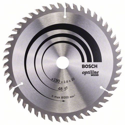 Bosch - Pilové kotouče Optiline Wood pro ruční okružní pily