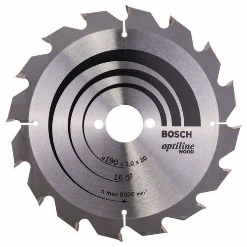 Bosch - Pilové kotouče Optiline Wood pro ruční okružní pily