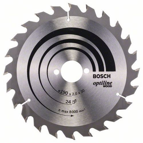 Bosch - Pilové kotouče Optiline Wood pro ruční okružní pily