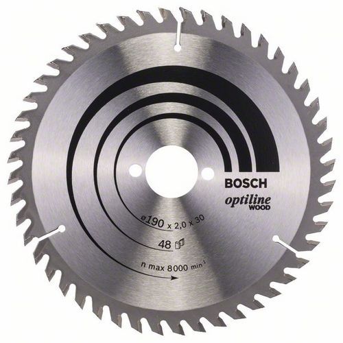 Bosch - Pilové kotouče Optiline Wood pro ruční okružní pily