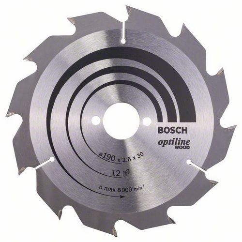 Bosch - Pilové kotouče Optiline Wood pro ruční okružní pily