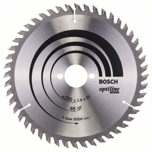 Bosch - Pilové kotouče Optiline Wood pro ruční okružní pily