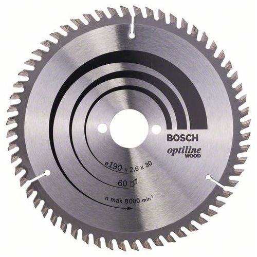 Bosch - Pilové kotouče Optiline Wood pro ruční okružní pily