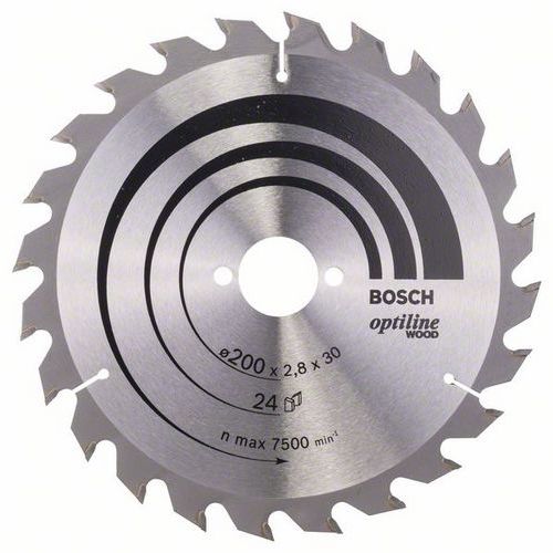 Bosch - Pilové kotouče Optiline Wood pro ruční okružní pily
