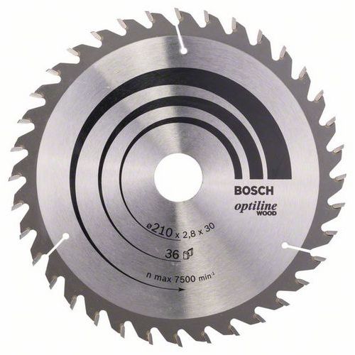 Bosch - Pilové kotouče Optiline Wood pro ruční okružní pily