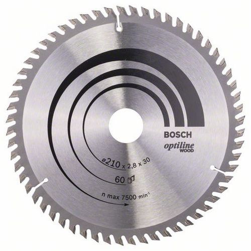 Bosch - Pilové kotouče Optiline Wood pro ruční okružní pily