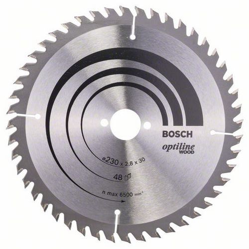 Bosch - Pilové kotouče Optiline Wood pro ruční okružní pily