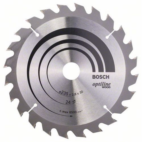 Bosch - Pilové kotouče Optiline Wood pro ruční okružní pily