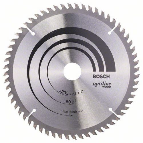 Bosch - Pilové kotouče Optiline Wood pro ruční okružní pily