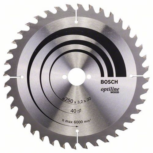 Bosch - Pilové kotouče Optiline Wood pro ruční okružní pily