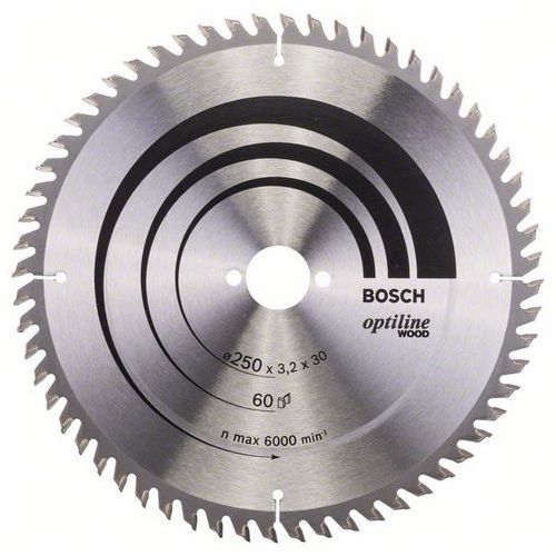 Bosch - Pilové kotouče Optiline Wood pro stolní okružní pily