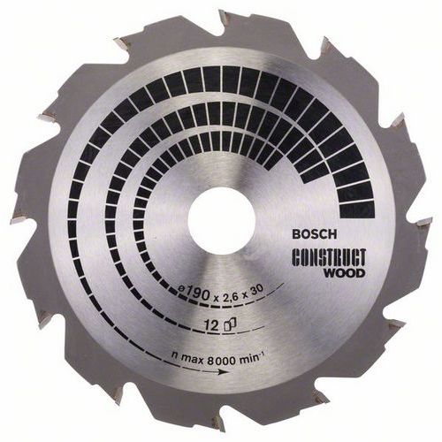 Bosch - Pilové kotouče Construct Wood pro ruční okružní pily