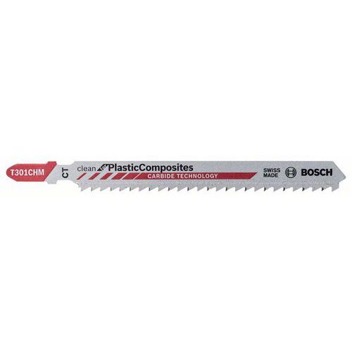 Bosch - Pilový plátek do kmitací pily T 301 CHM Clean for Solid Surface, 3ks Bosch - Pilový plátek do kmitací pily T 301 CHM Clean for Solid Surface, 3ks
