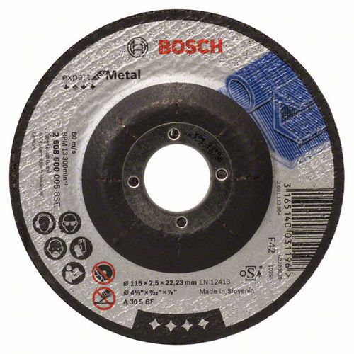 Bosch - Řezné kotouče profilované Expert for Metal