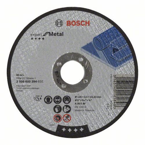 Bosch - Řezné kotouče rovné Expert for Metal