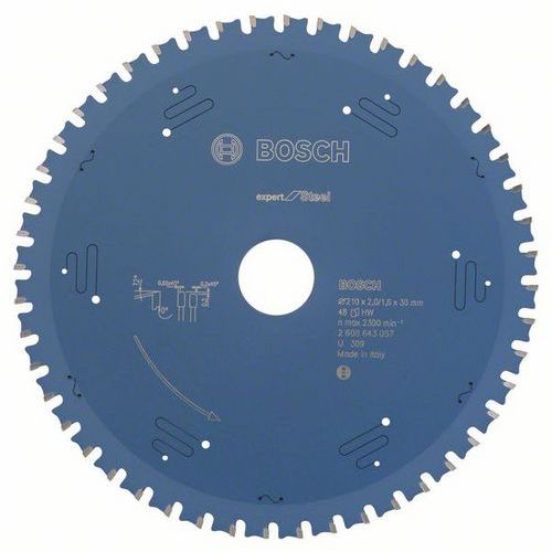 Bosch - Pilové kotouče Expert for Steel pro ručně vedené pily pro řezání kovu za sucha (Hand Dry Cutter)