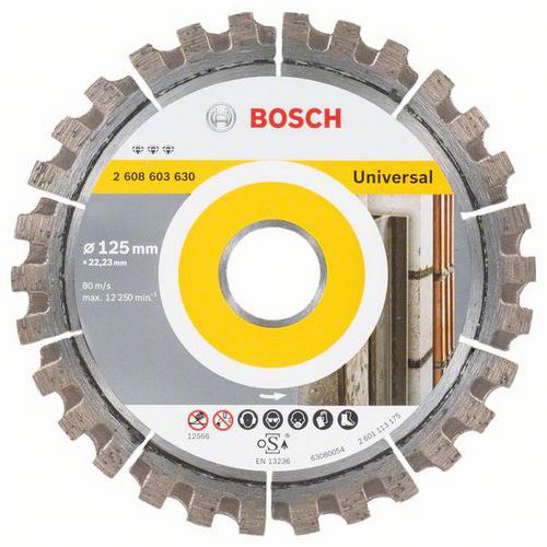 Bosch - Diamantové řezné kotouče Best for Universal pro úhlové brusky