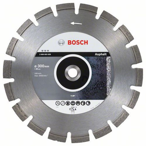 Bosch - Diamantové řezné kotouče Best for Asphalt pro pojízdné řezačky spár