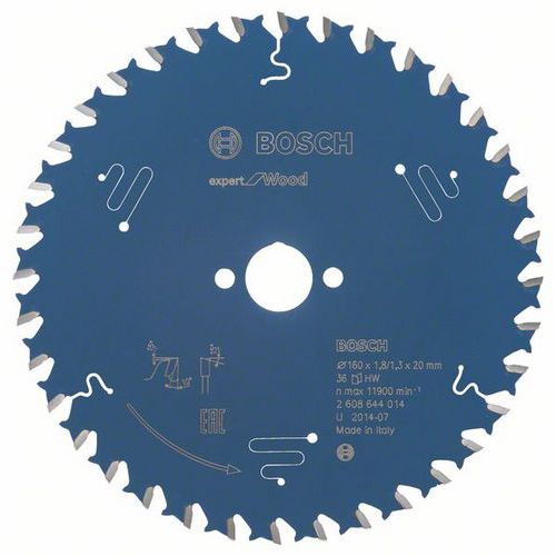 Bosch - Pilové kotouče Expert for Wood pro ponorné a ruční okružní pily