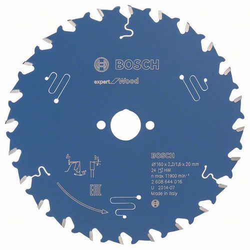 Bosch - Pilové kotouče Expert for Wood pro ponorné a ruční okružní pily