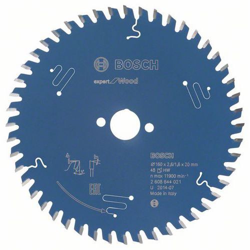 Bosch - Pilové kotouče Expert for Wood pro ponorné a ruční okružní pily