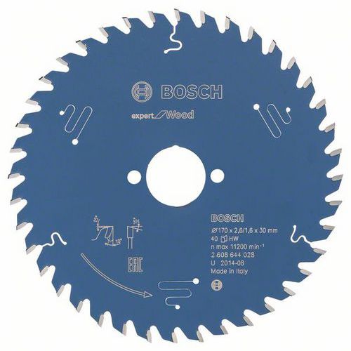 Bosch - Pilové kotouče Expert for Wood pro ponorné a ruční okružní pily