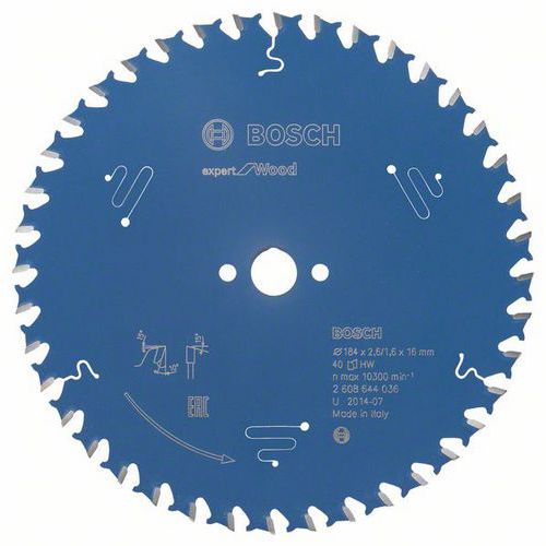 Bosch - Pilové kotouče Expert for Wood pro ponorné a ruční okružní pily