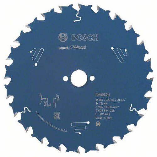 Bosch - Pilové kotouče Expert for Wood pro ponorné a ruční okružní pily