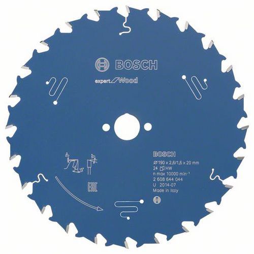 Bosch - Pilové kotouče Expert for Wood pro ponorné a ruční okružní pily