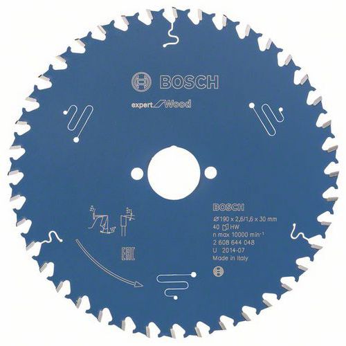 Bosch - Pilové kotouče Expert for Wood pro ponorné a ruční okružní pily
