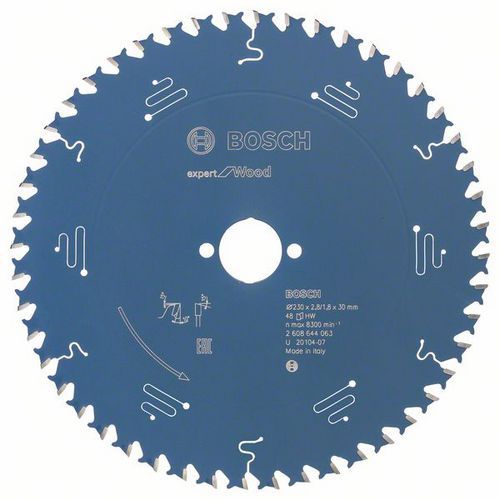 Bosch - Pilové kotouče Expert for Wood pro ponorné a ruční okružní pily
