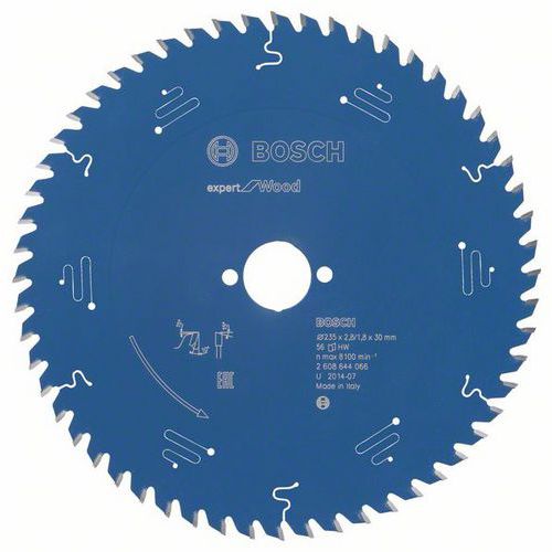 Bosch - Pilové kotouče Expert for Wood pro ponorné a ruční okružní pily