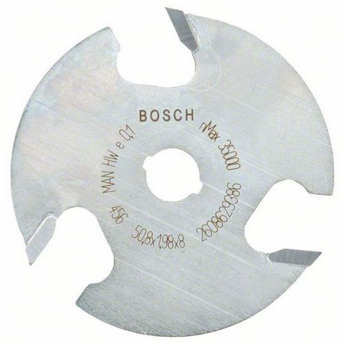 Bosch - Kotoučové drážkovací frézy, dvoubřitá, tvrdokov