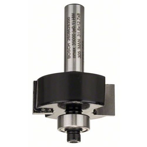 Bosch - Falcovací fréza 8 mm, B 9,5 mm, D 31,8 mm, L 12,5 mm, G 54 mm