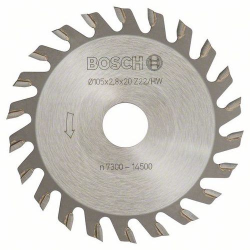 Bosch - Kotoučové frézy Ø 105 mm pro univerzální frézku Bosch