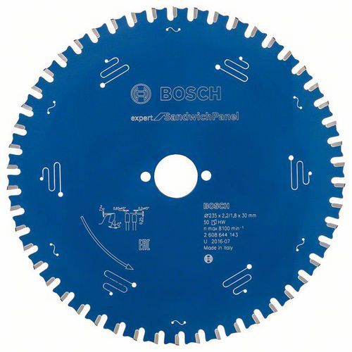 Bosch - Pilové kotouče Expert for Sandwich Panel pro ponorné a ruční okružní pily