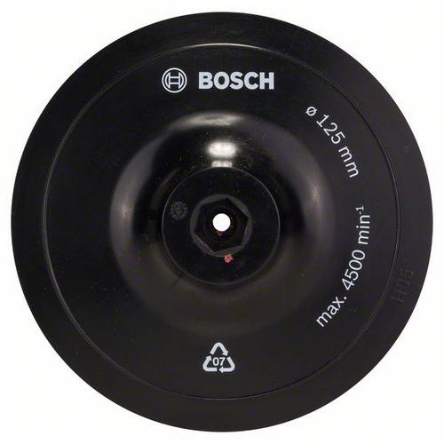 Bosch - Talíř se suchým zipem 125 mm, 8 mm