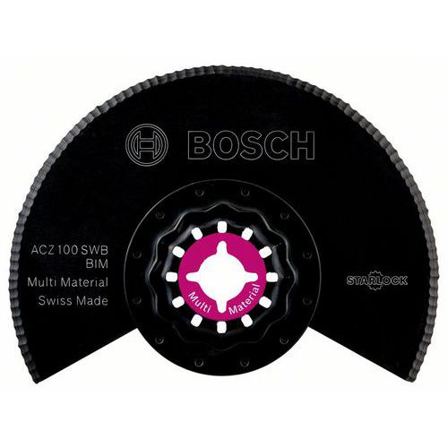 Bosch - BIM segmentové pilové kotouče se zvlněným výbrusem Starlock ACZ 100 SWB