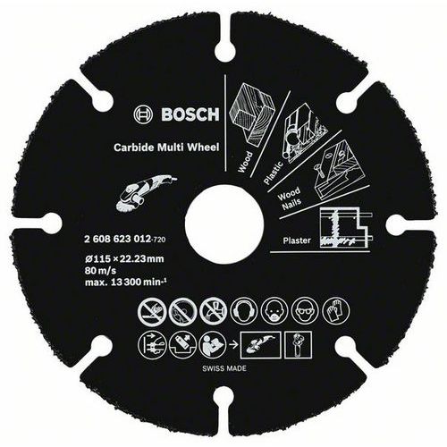 Bosch - Řezné kotouče tvrdokov Multi Wheel