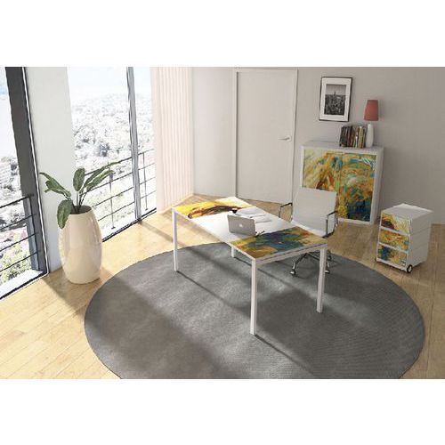 Sestava nábytku do kanceláře Manutan Expert Easy Office, stůl 160 x 80 cm Sestava nábytku do kanceláře Manutan Expert Easy Office, stůl 160 x 80 cm