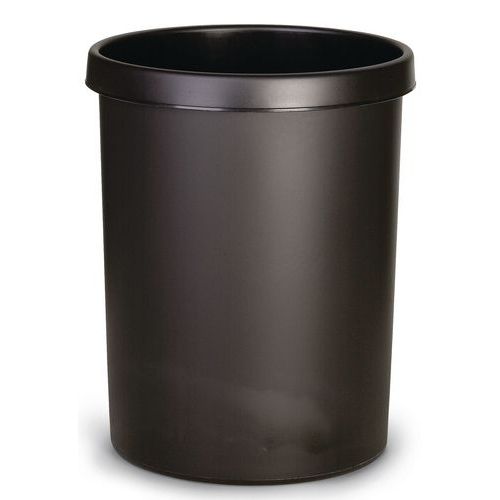Kulatý plastový koš na papír – 45 l